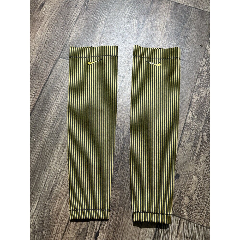 Nike Pro Elite 2024 DRI-FIT ADV Running Sleeves Yellow Adult Small FD5893-711